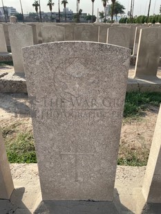 BAGHDAD (NORTH GATE) WAR CEMETERY - PRINGLE, D